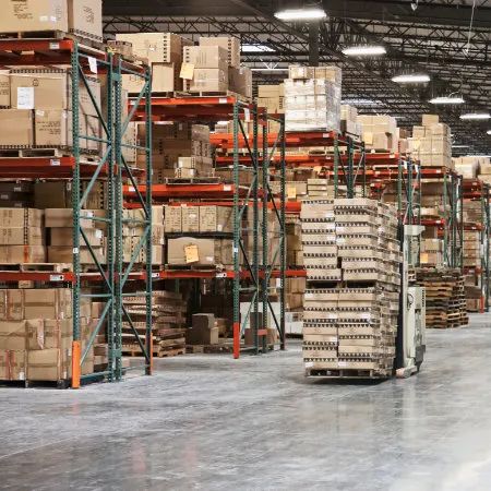 A retail and wholesale business setting